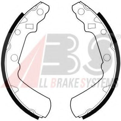 Комплект тормозных колодок BREMS.-U.KUPPL.TEILE 83102