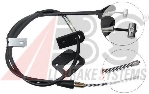 Трос, стояночная тормозная система A.B.S. K12617