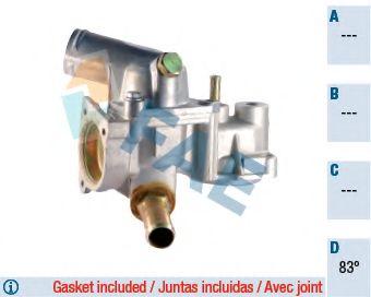 Термостат, охлаждающая жидкость FAE 5341683