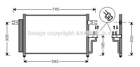 Конденсатор, кондиционер AVA QUALITY COOLING HY5165D
