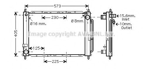 модуль охлаждения AVA QUALITY COOLING RTM500