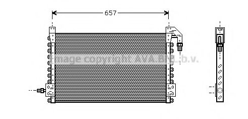 Конденсатор, кондиционер AVA QUALITY COOLING VL5015