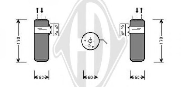 Осушитель, кондиционер DIEDERICHS 8262106