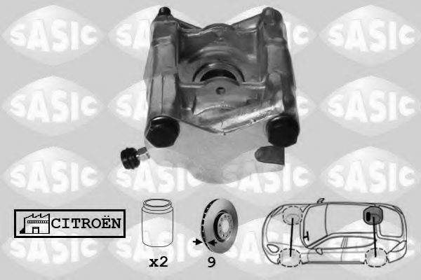 Тормозной суппорт SASIC SCA0113