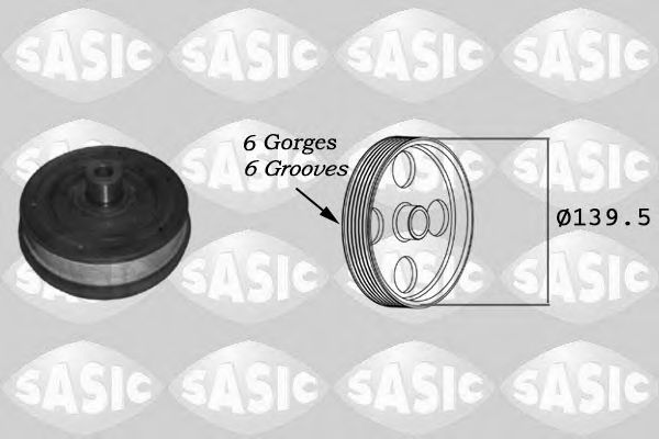 Ременный шкив, коленчатый вал SASIC 2156019
