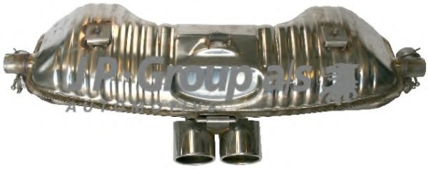 Глушитель выхлопных газов конечный JP GROUP 1620610400