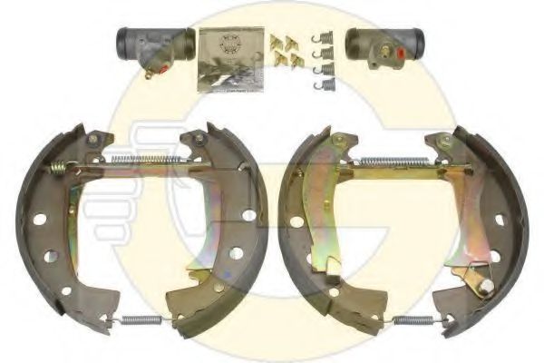 Комплект тормозных колодок GIRLING 5310093