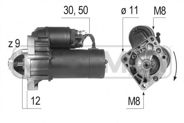 Стартер MESSMER 220057