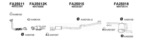 Система выпуска ОГ VENEPORTE 250373