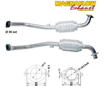 Катализатор MAGNAFLOW 85842
