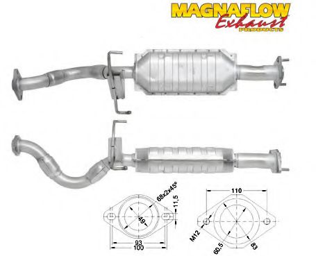Катализатор MAGNAFLOW 84821