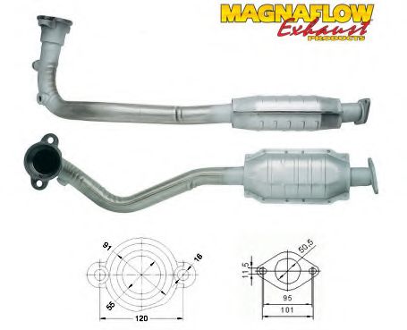 Катализатор MAGNAFLOW 82512