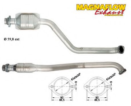 Катализатор MAGNAFLOW 80677D