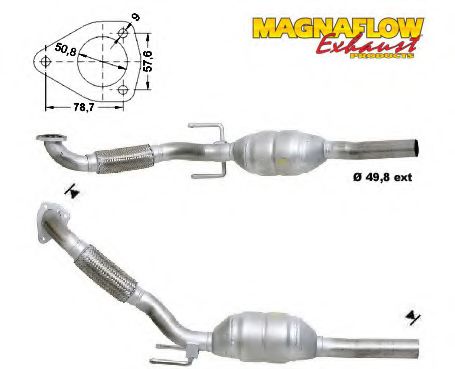 Катализатор MAGNAFLOW 77001D