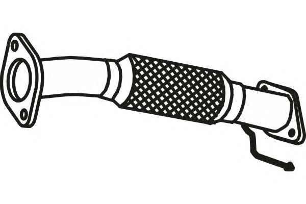 Труба выхлопного газа FENNO P3159