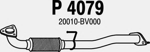 Труба выхлопного газа FENNO P4079