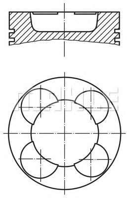Поршень PERFECT CIRCLE 56 12648 0