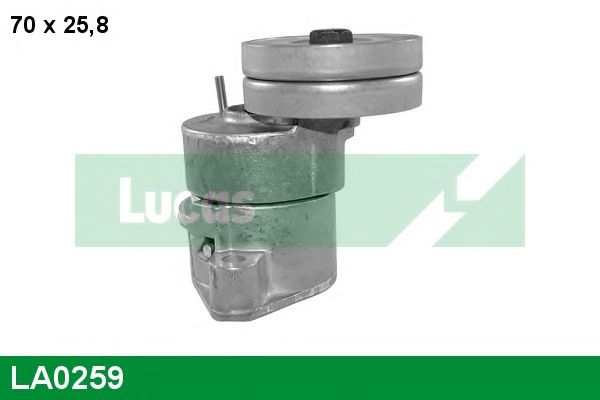 Натяжной ролик, поликлиновой  ремень LUCAS ENGINE DRIVE LA0259