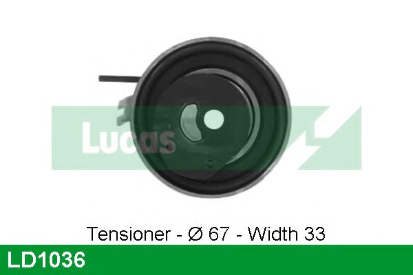 Устройство для натяжения ремня, ремень ГРМ LUCAS ENGINE DRIVE LD1036