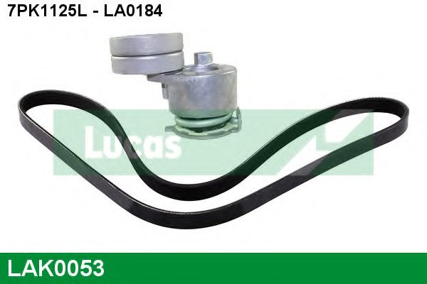Поликлиновой ременный комплект LUCAS ENGINE DRIVE LAK0053