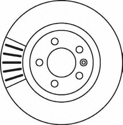 Тормозной диск STOP 562080