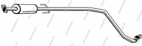 Система выпуска ОГ NPS D430O12