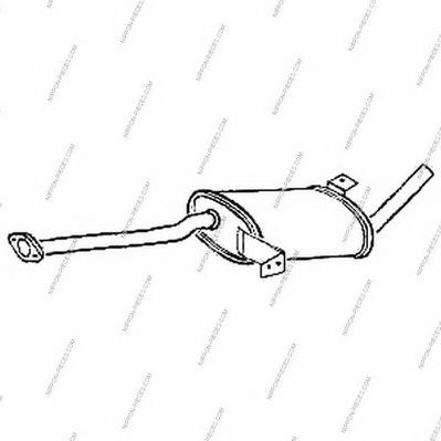 Система выпуска ОГ NPS N430N230