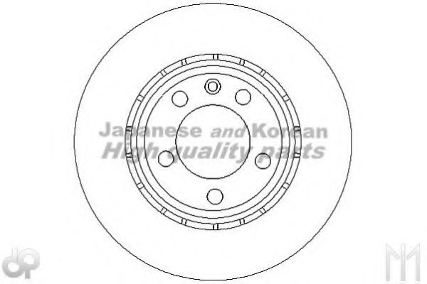 Тормозной диск ASHUKI 0990-7801