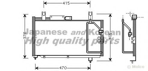 Конденсатор, кондиционер ASHUKI K460-06