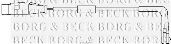 Сигнализатор, износ тормозных колодок BORG & BECK BWL3007