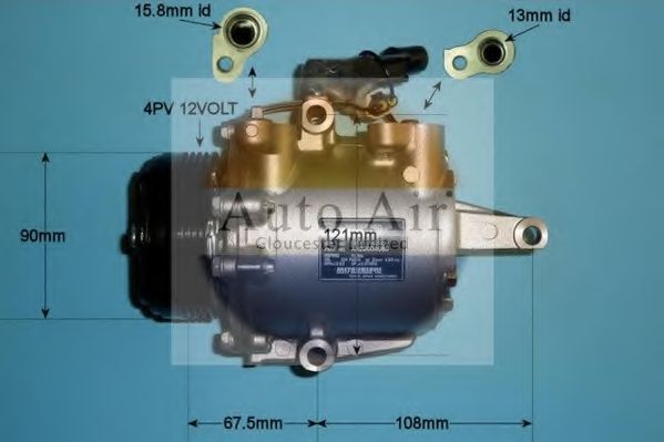Компрессор, кондиционер AUTO AIR GLOUCESTER 14-2062