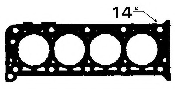 Прокладка, головка цилиндра BGA CH5348