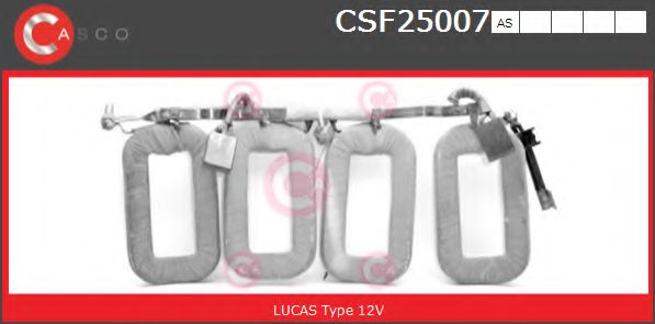 Обмотка возбуждения, стартер CASCO CSF25007AS