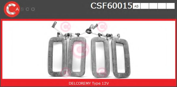 Обмотка возбуждения, стартер CASCO CSF60015AS
