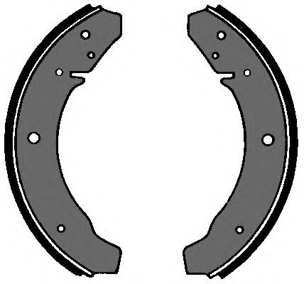 Комплект тормозных колодок VEMA 84388