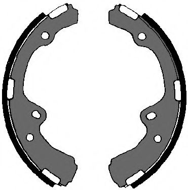 Комплект тормозных колодок VEMA 84517