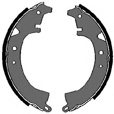 Комплект тормозных колодок VEMA 84546