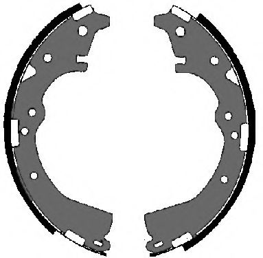 Комплект тормозных колодок VEMA 84665