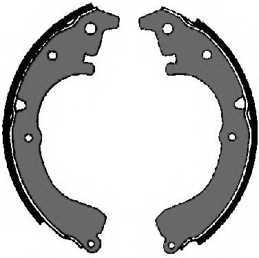 Комплект тормозных колодок VEMA 84667