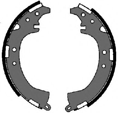 Комплект тормозных колодок VEMA 84668