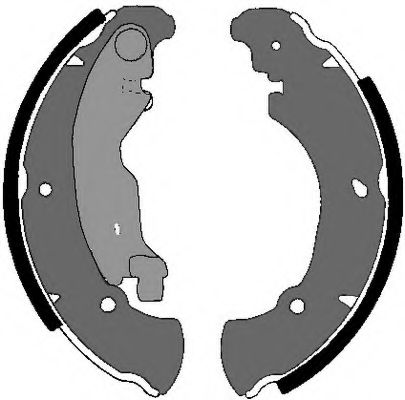 Комплект тормозных колодок VEMA 84727