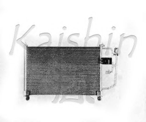 Радиатор, охлаждение двигателя KAISHIN 96303204