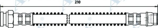 Тормозной шланг APEC braking HOS3006