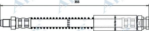 Тормозной шланг APEC braking HOS3230