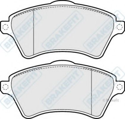 Комплект тормозных колодок, дисковый тормоз APEC braking PD3056