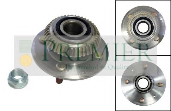 Комплект подшипника ступицы колеса BRT Bearings PWK1812