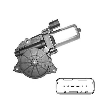 Электродвигатель, стеклоподъемник DOGA 100892