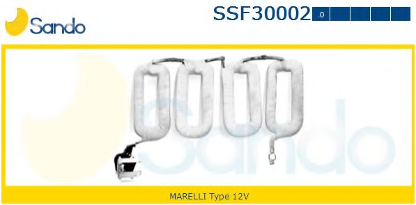 Обмотка возбуждения, стартер MAGNETI MARELLI 4112049