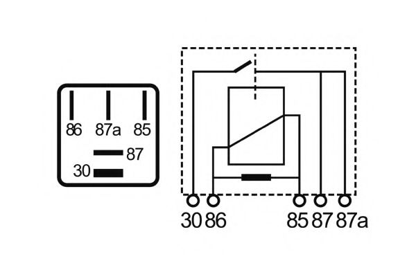 Реле, рабочий ток NARVA 68070