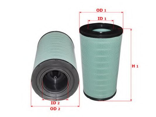 Воздушный фильтр SAKURA  Automotive A-68520